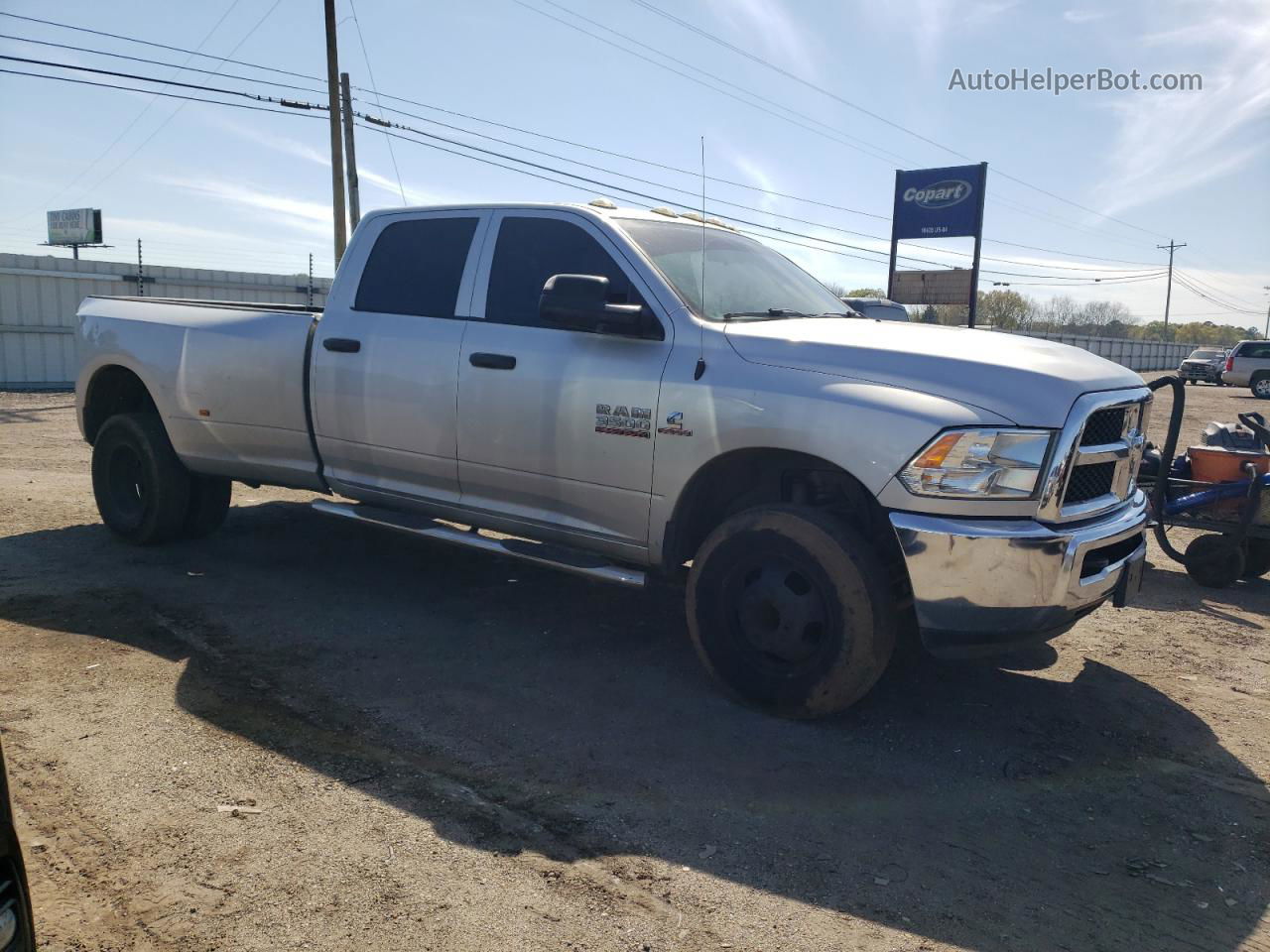 2018 Ram 3500 St Silver vin: 3C63RRGL2JG353173