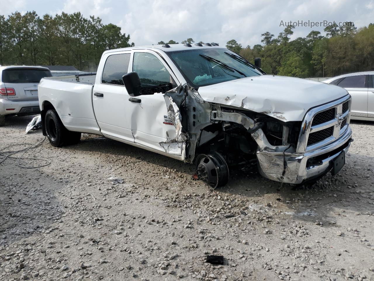 2018 Ram 3500 St White vin: 3C63RRGL3JG344742