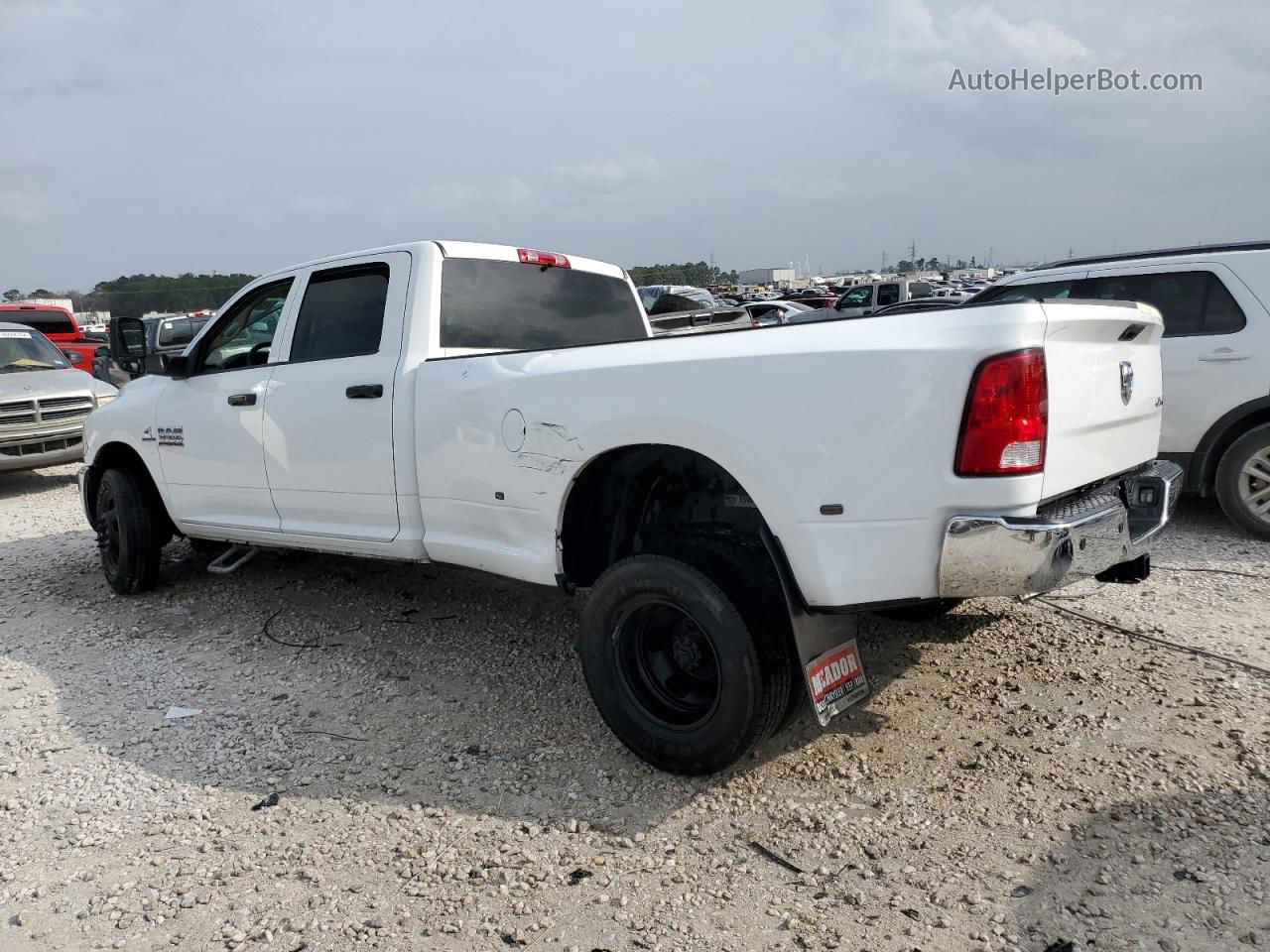 2018 Ram 3500 St White vin: 3C63RRGL3JG344742