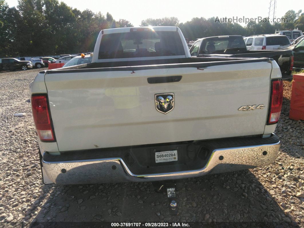 2018 Ram 3500 Tradesman White vin: 3C63RRGL7JG124648