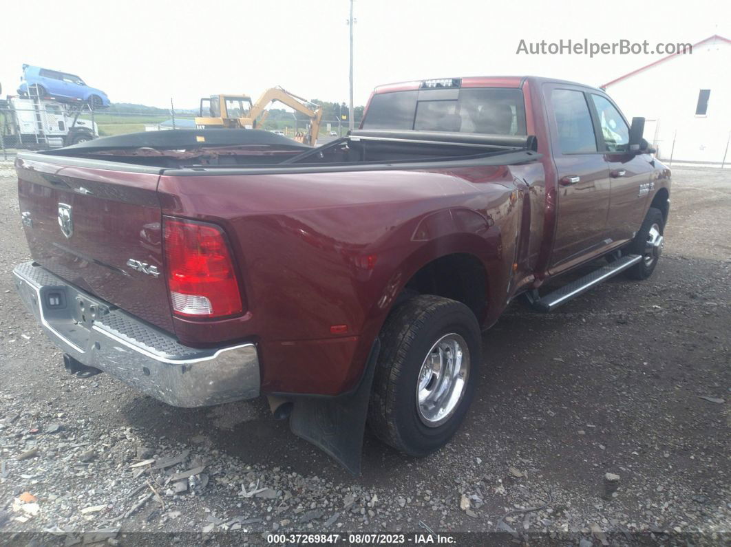 2018 Ram 3500 Big Horn Burgundy vin: 3C63RRHL1JG205241