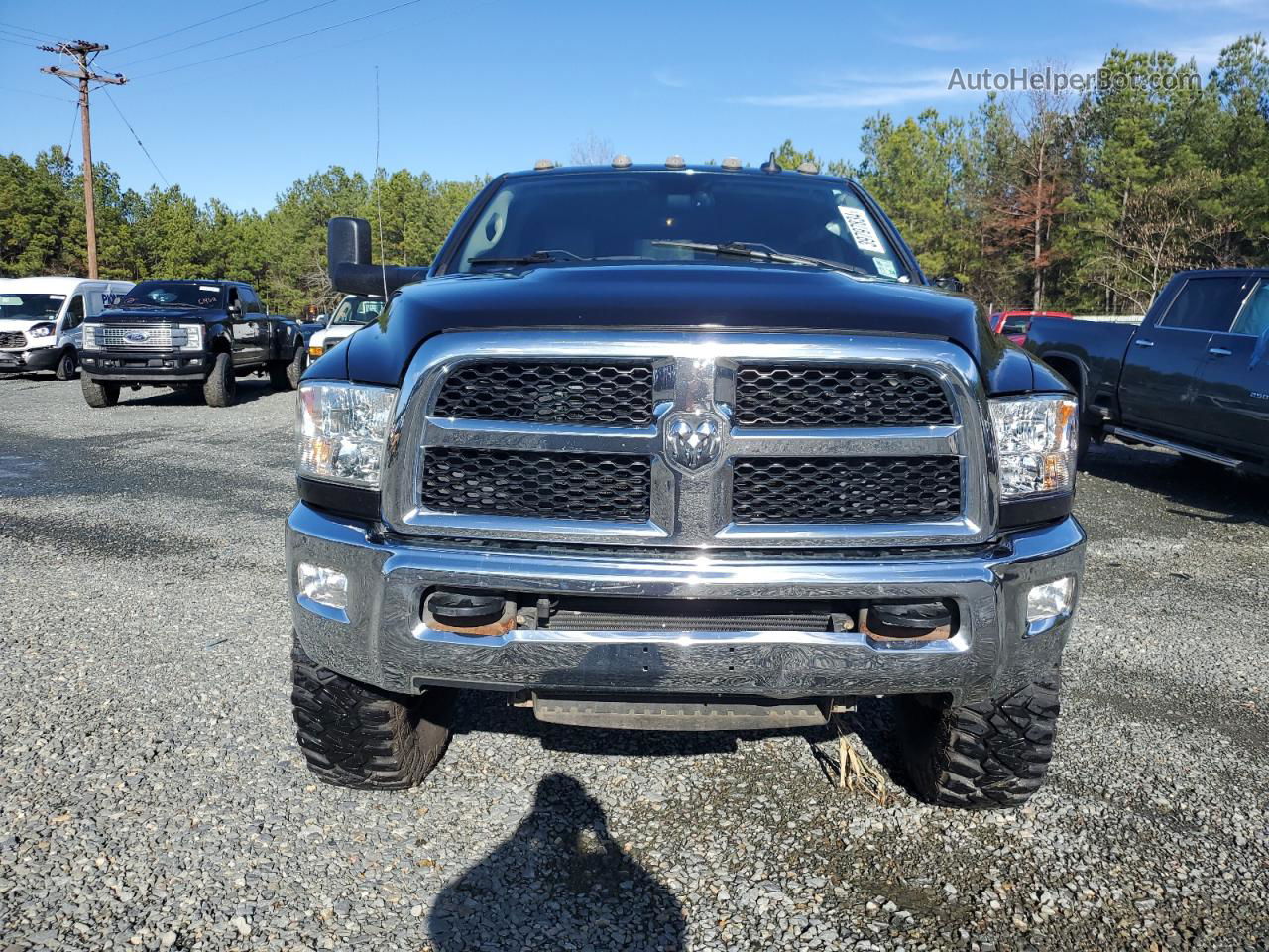 2018 Ram 3500 Slt Черный vin: 3C63RRHLXJG214620