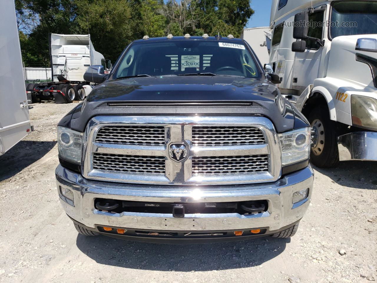 2018 Ram 3500 Laramie Black vin: 3C63RRJL3JG236632