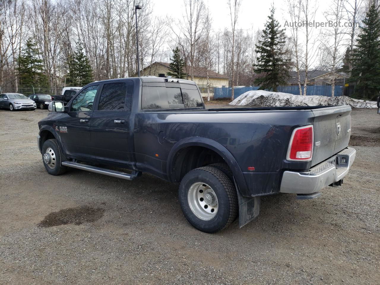 2018 Ram 3500 Laramie Gray vin: 3C63RRJL6JG247611