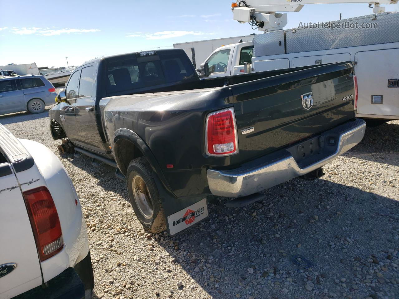 2018 Ram 3500 Laramie Black vin: 3C63RRJL6JG385357