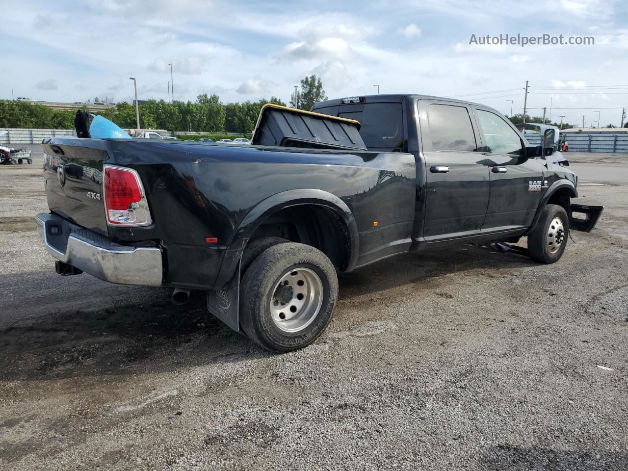 2018 Ram 3500 Laramie Черный vin: 3C63RRJL8JG299516