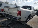 2018 Ram 3500 Longhorn White vin: 3C63RRKL6JG159379