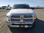 2018 Ram 3500 Laramie White vin: 3C63RRML8JG410559