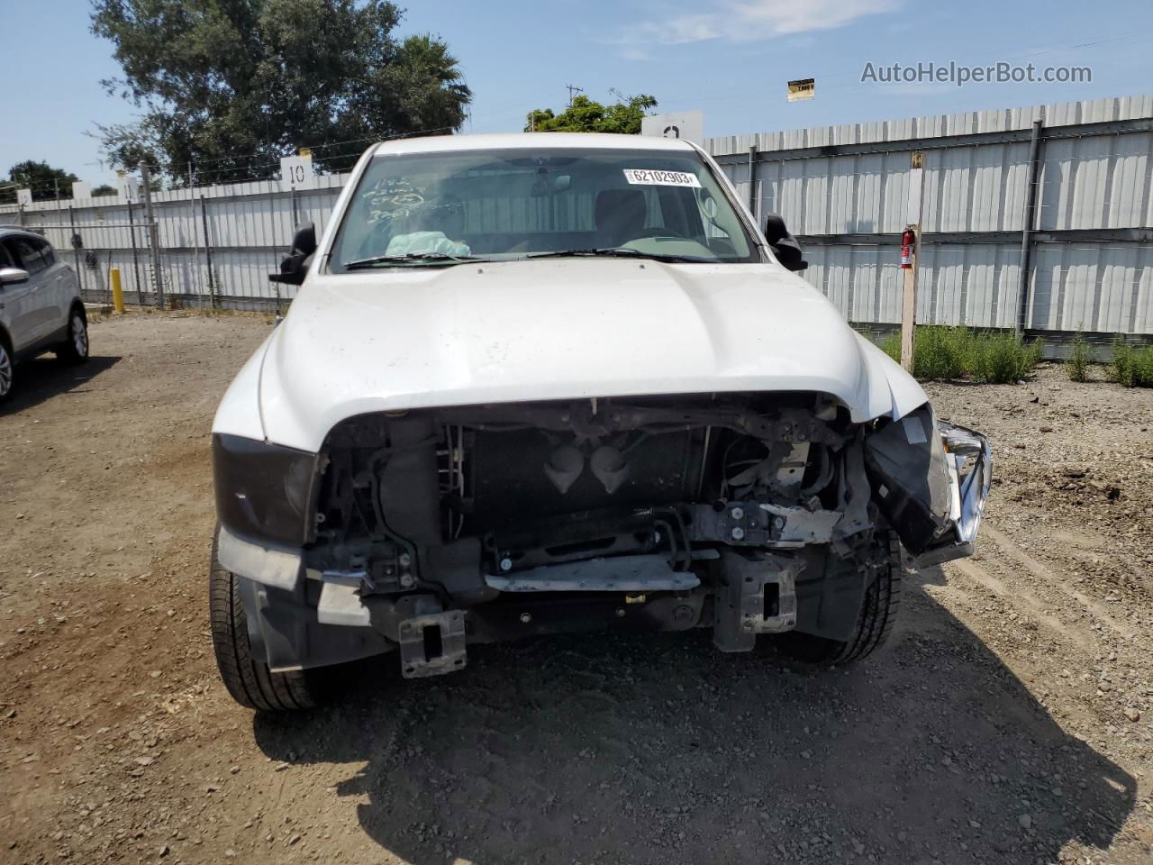 2012 Dodge Ram 1500 St White vin: 3C6JD6AK1CG143221