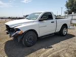 2012 Dodge Ram 1500 St White vin: 3C6JD6AK1CG143221