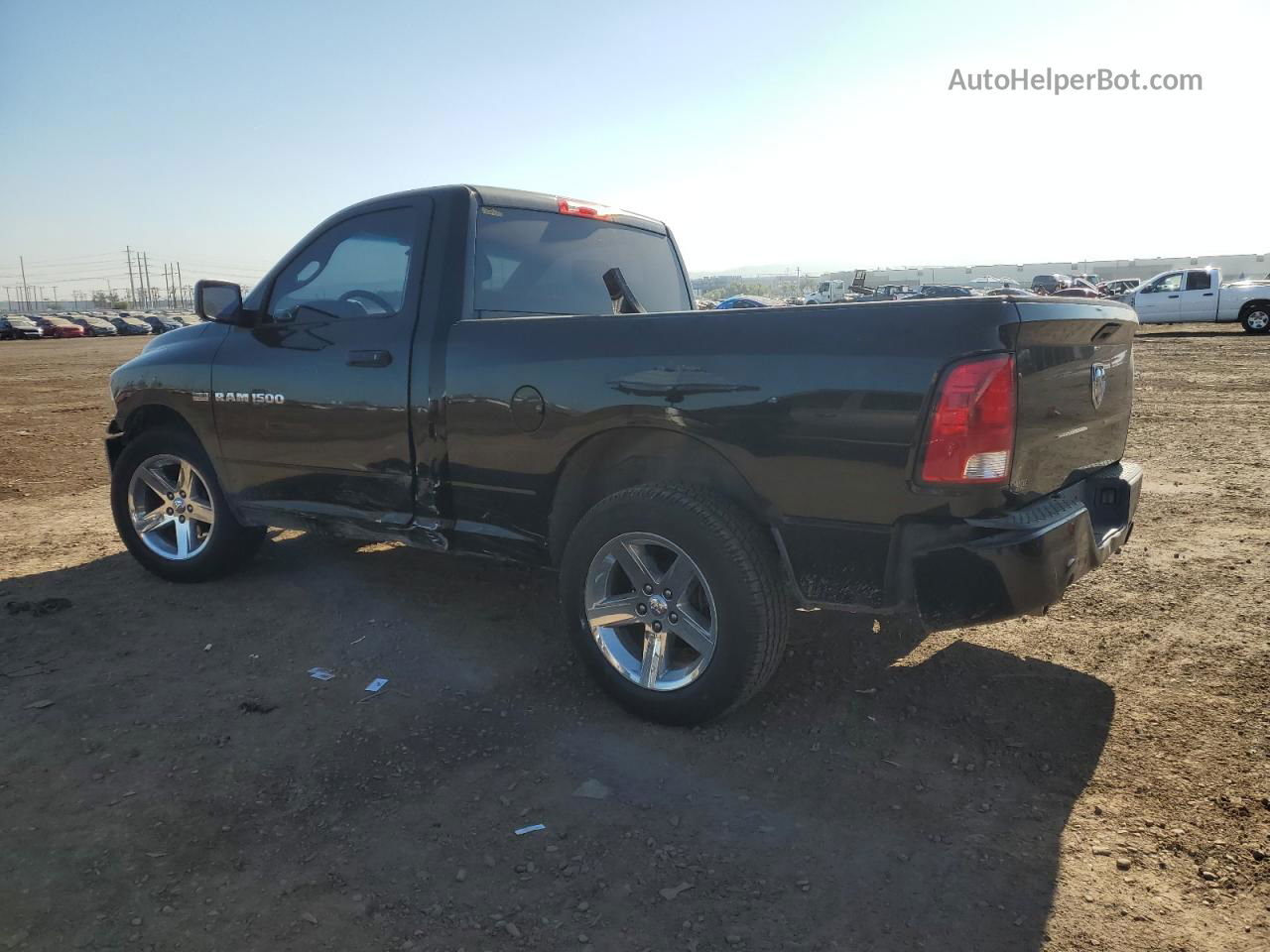 2012 Dodge Ram 1500 St Черный vin: 3C6JD6AT4CG239773