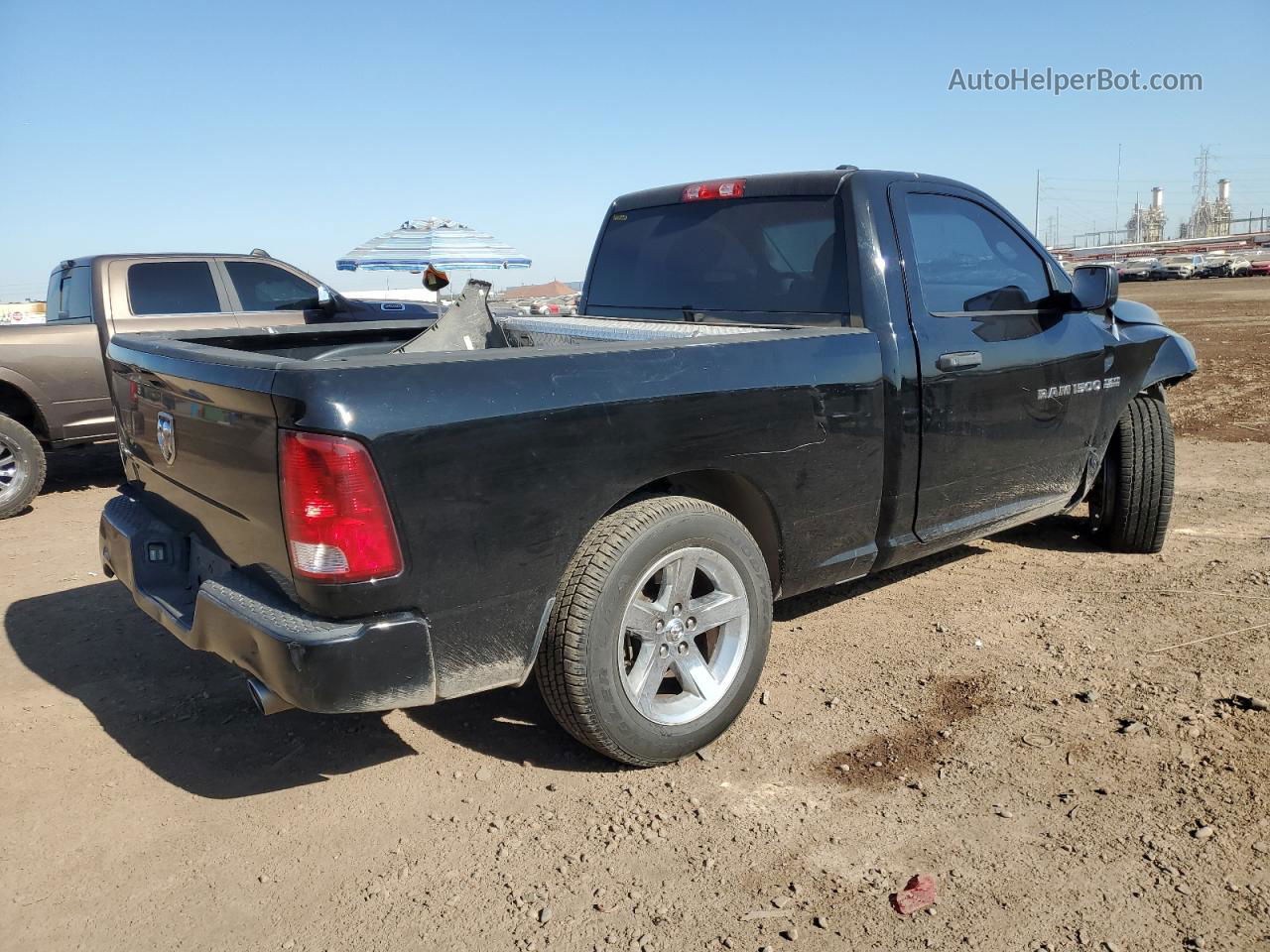 2012 Dodge Ram 1500 St Black vin: 3C6JD6AT4CG239773