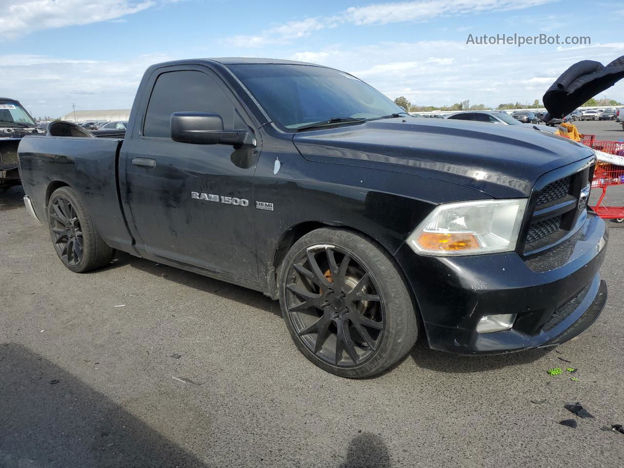 2012 Dodge Ram 1500 St Black vin: 3C6JD6AT9CG245021