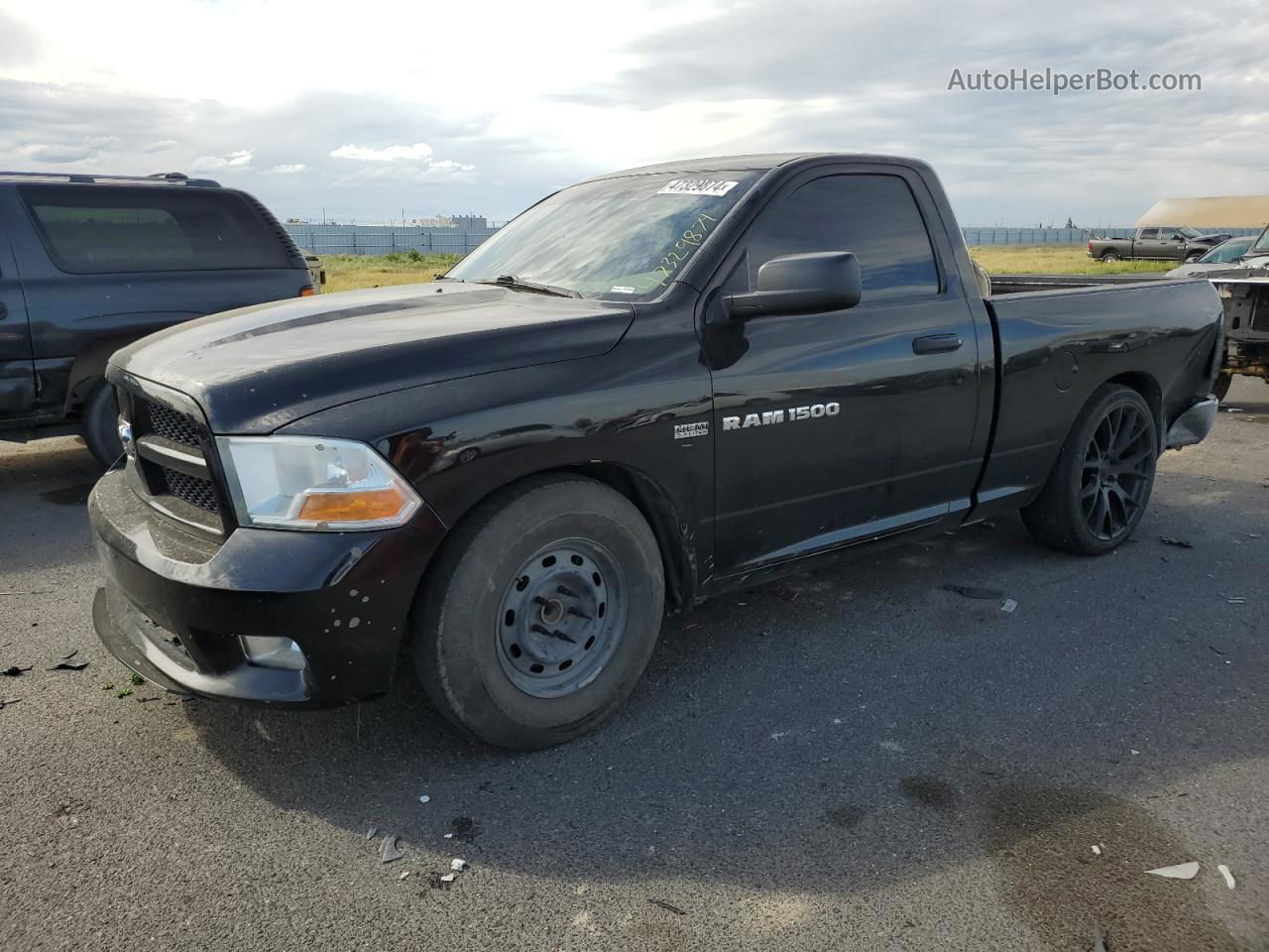 2012 Dodge Ram 1500 St Black vin: 3C6JD6AT9CG245021