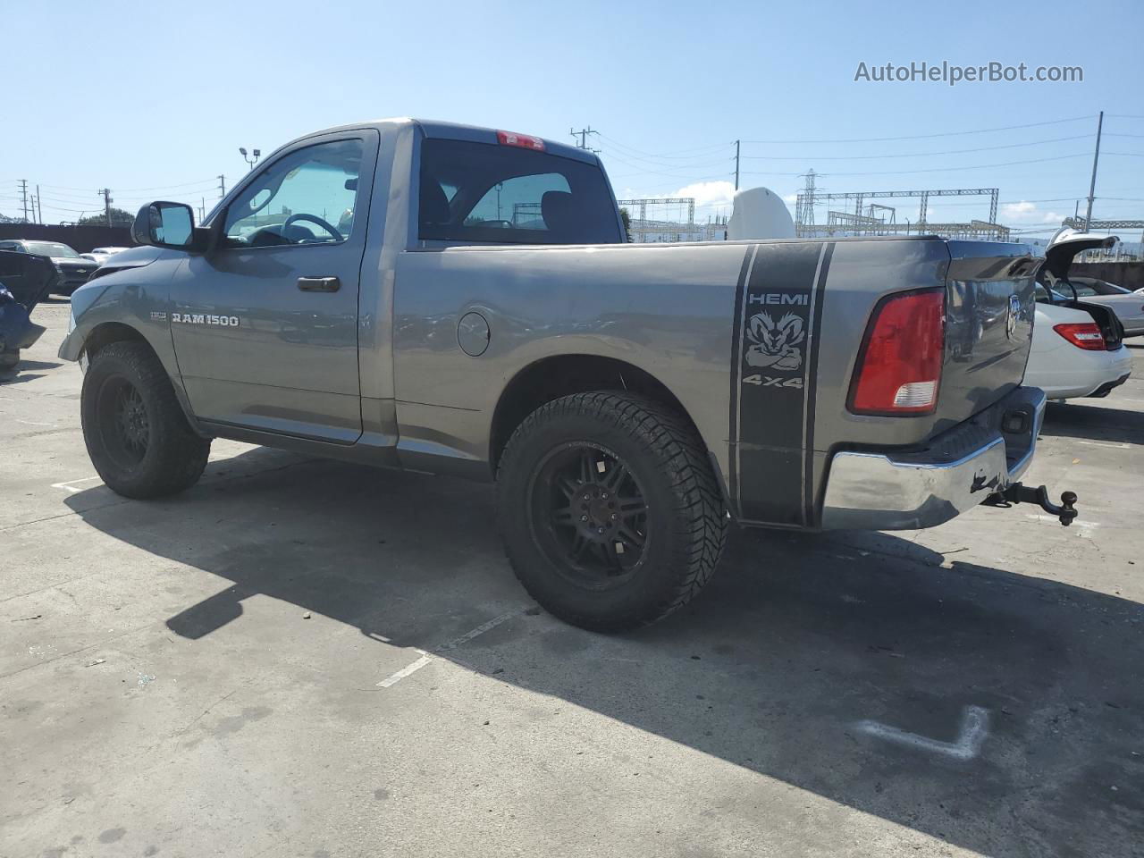 2012 Dodge Ram 1500 St Gray vin: 3C6JD7AT6CG110116