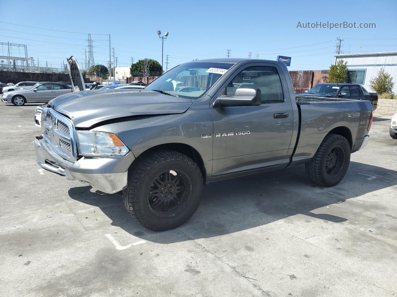 2012 Dodge Ram 1500 St Gray vin: 3C6JD7AT6CG110116