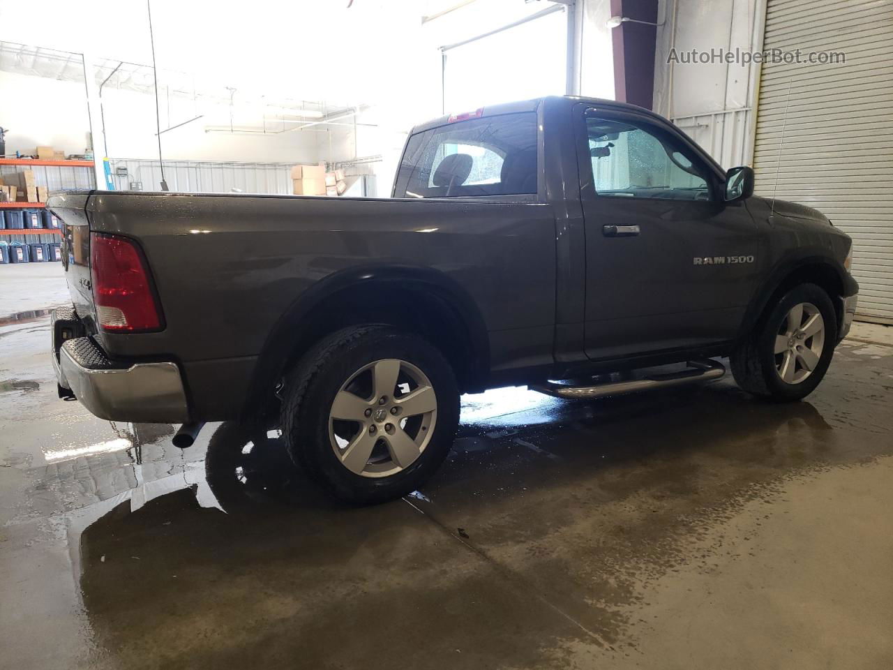 2012 Dodge Ram 1500 Slt Green vin: 3C6JD7BP9CG240277