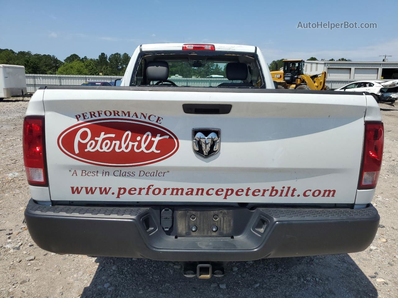 2022 Ram 1500 Classic Tradesman White vin: 3C6JR6AG1NG318499