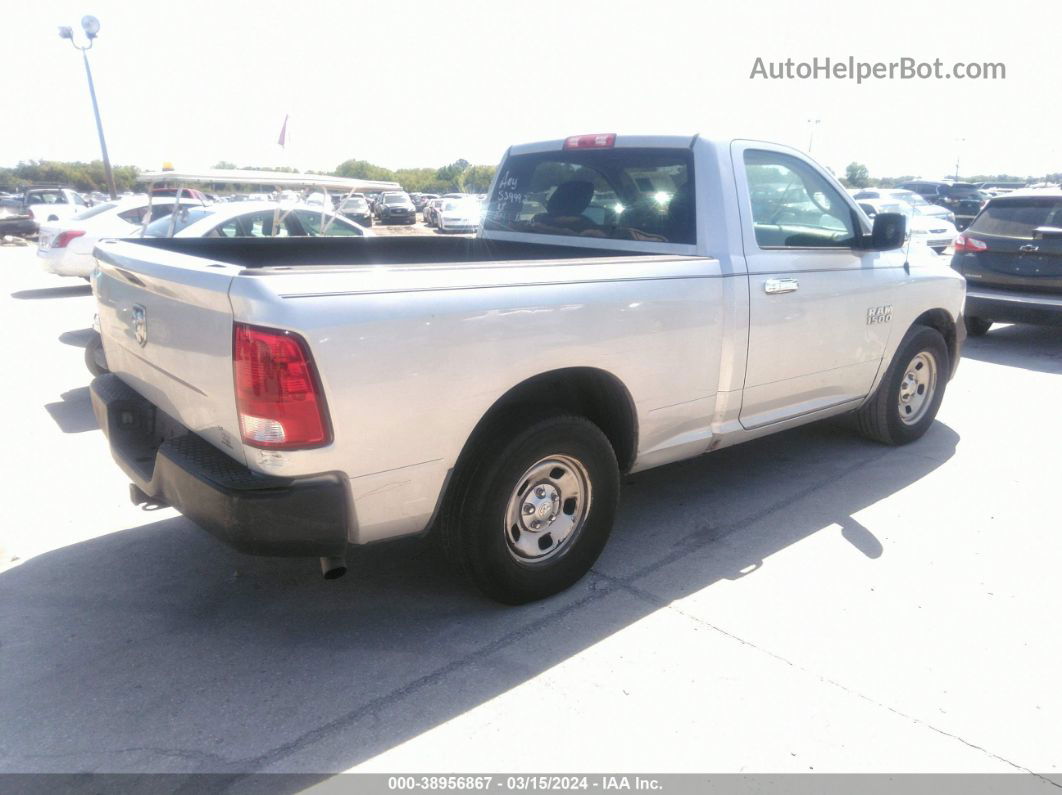 2015 Ram 1500 Tradesman Silver vin: 3C6JR6AG3FG539992