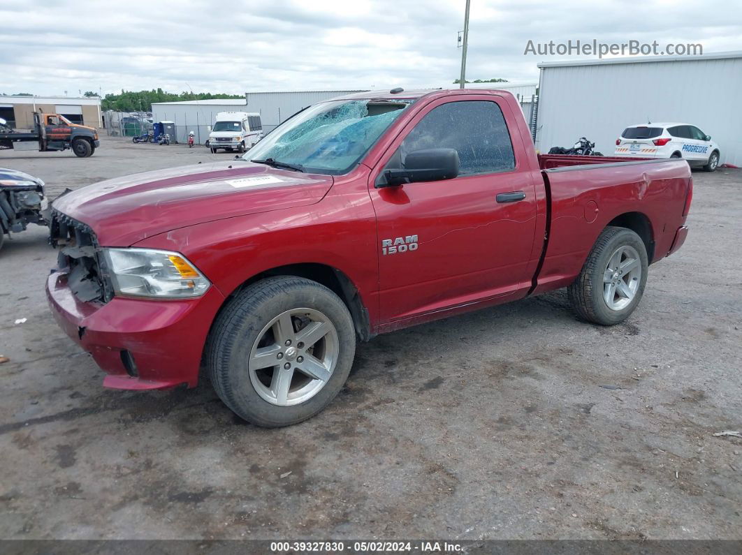 2014 Ram 1500 Express Красный vin: 3C6JR6AG4EG324653