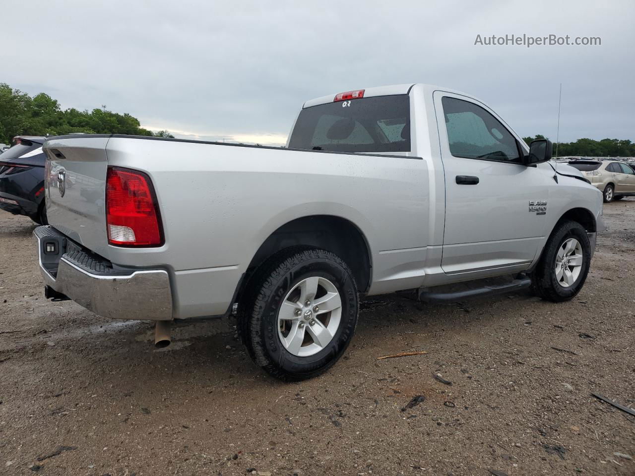 2019 Ram 1500 Classic Tradesman Silver vin: 3C6JR6AG7KG506195