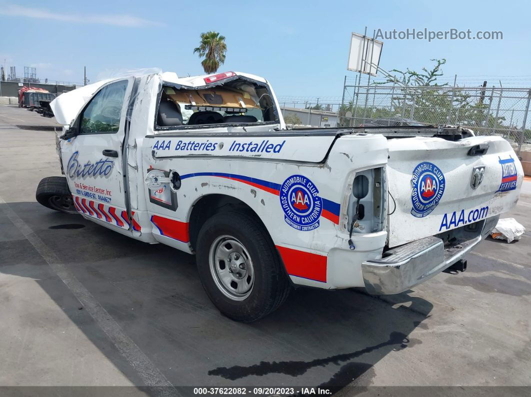 2020 Ram 1500 Classic Tradesman  4x2 6'4" Box White vin: 3C6JR6AG8LG221944