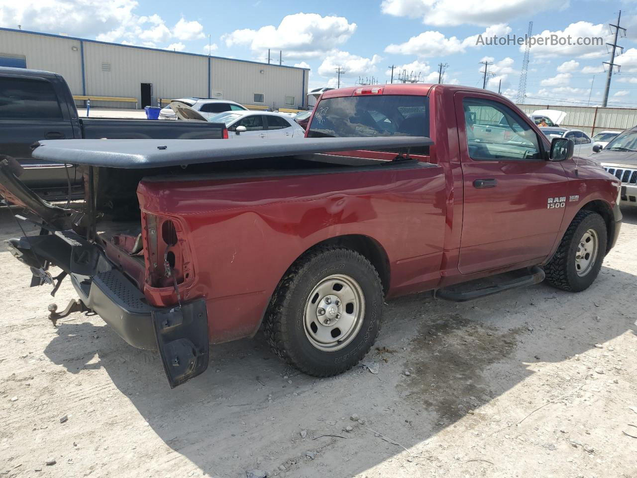 2014 Ram 1500 St Maroon vin: 3C6JR6AT1EG273058