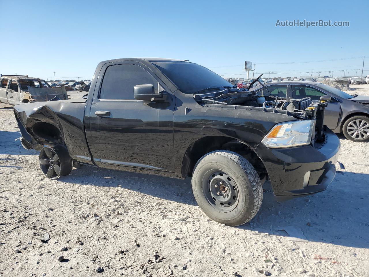 2014 Ram 1500 St Black vin: 3C6JR6AT2EG203195