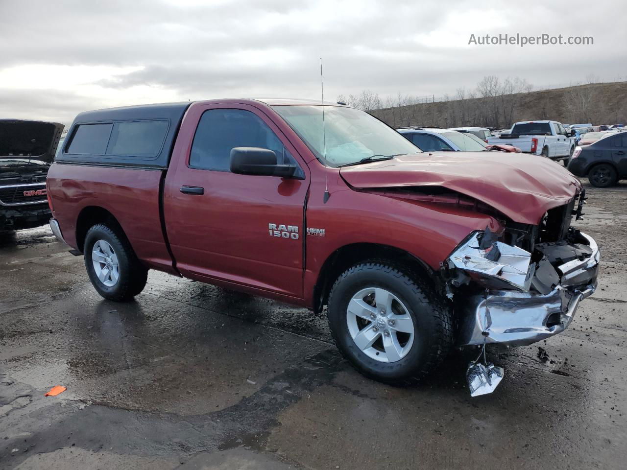 2015 Ram 1500 St Красный vin: 3C6JR6AT8FG559622