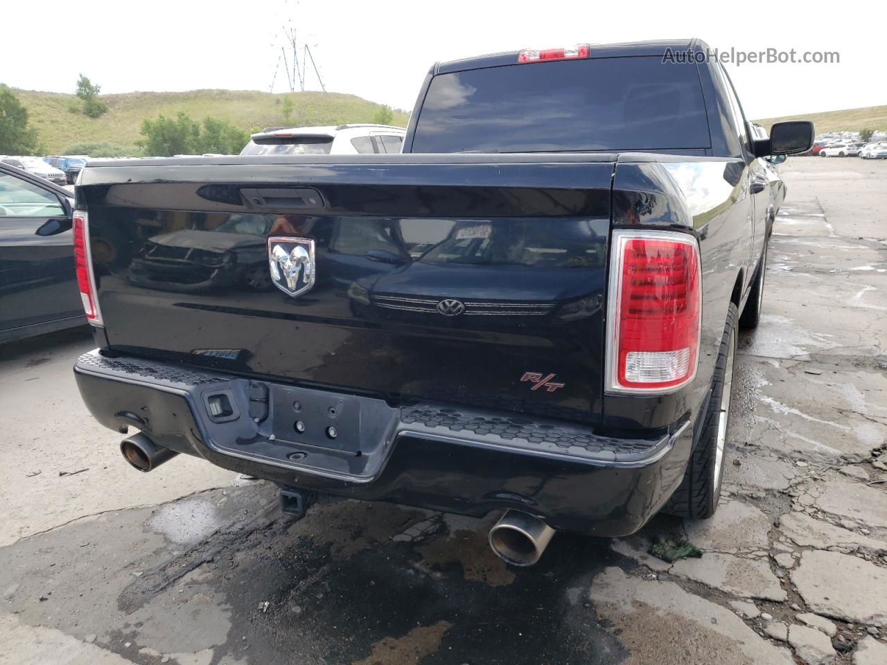 2014 Ram 1500 Sport Черный vin: 3C6JR6CT1EG259478