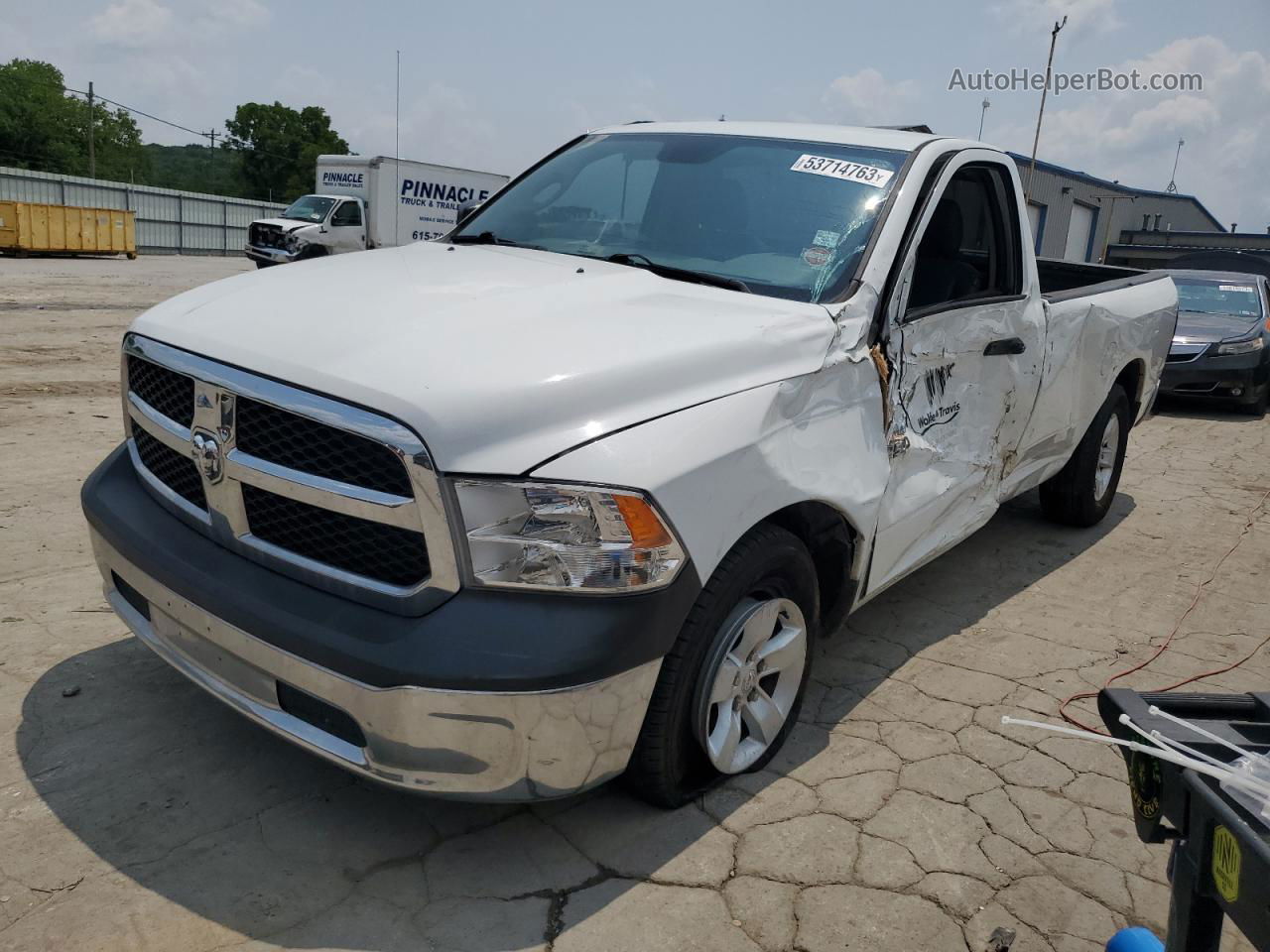 2015 Ram 1500 St Silver vin: 3C6JR6DG1FG591780