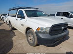 2015 Ram 1500 Tradesman White vin: 3C6JR6DG2FG596048