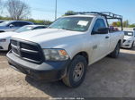 2015 Ram 1500 Tradesman White vin: 3C6JR6DG2FG596048