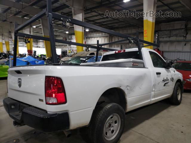 2019 Ram 1500 Classic Tradesman White vin: 3C6JR6DG3KG567121