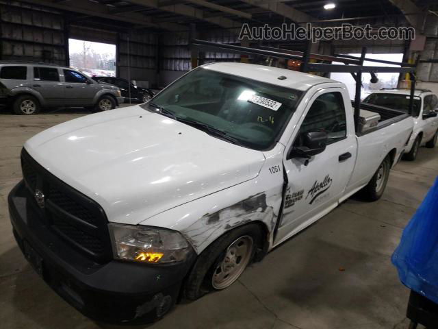 2019 Ram 1500 Classic Tradesman White vin: 3C6JR6DG3KG567121