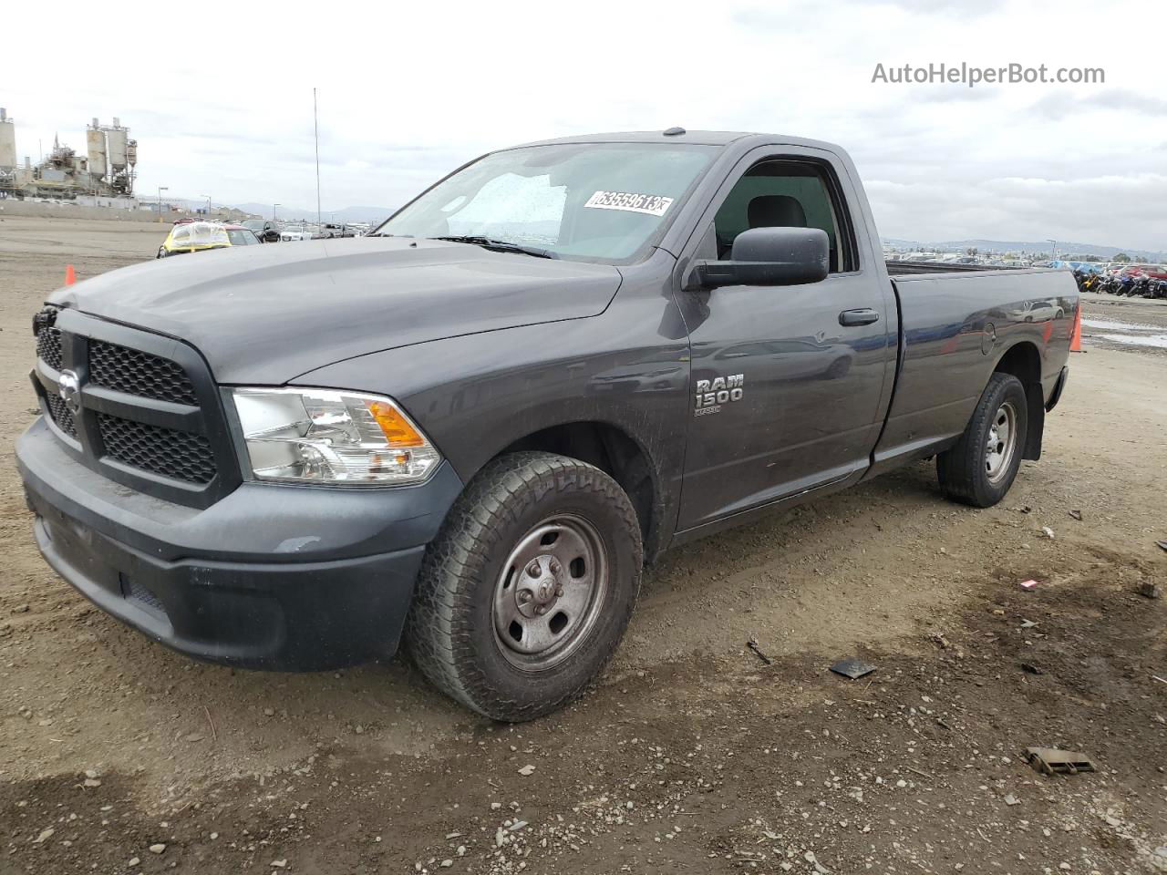 2019 Ram 1500 Classic Tradesman Gray vin: 3C6JR6DG4KG501306