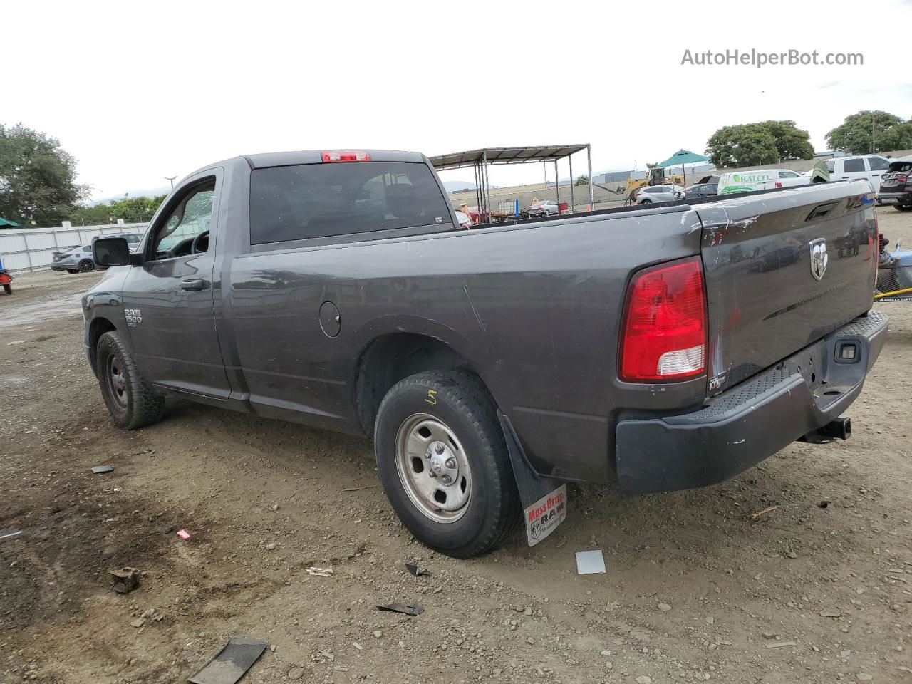 2019 Ram 1500 Classic Tradesman Gray vin: 3C6JR6DG4KG501306