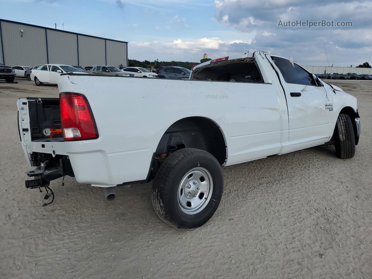 2022 Ram 1500 Classic Tradesman White vin: 3C6JR6DG4NG412615