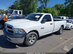 2015 Ram 1500 Tradesman White vin: 3C6JR6DG9FG637775