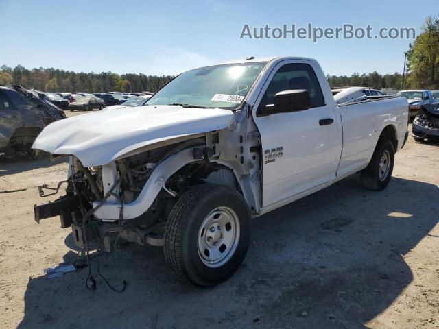 2019 Ram 1500 Classic Tradesman White vin: 3C6JR6DT2KG507506