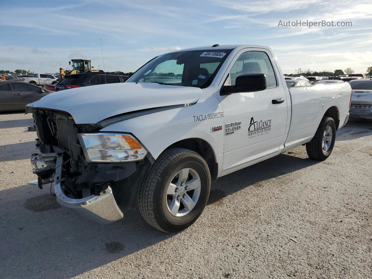 2020 Ram 1500 Classic Tradesman White vin: 3C6JR6DT2LG143962