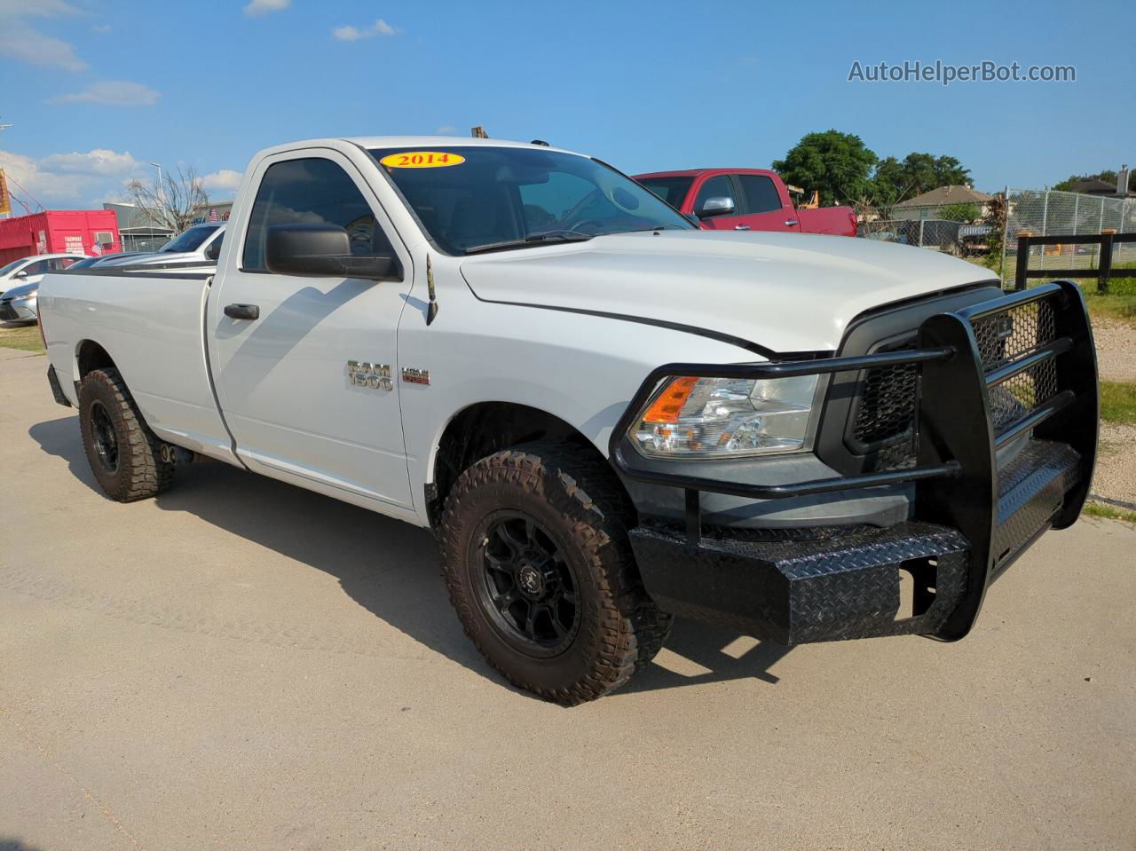 2015 Ram 1500 St Белый vin: 3C6JR6DT4FG606267