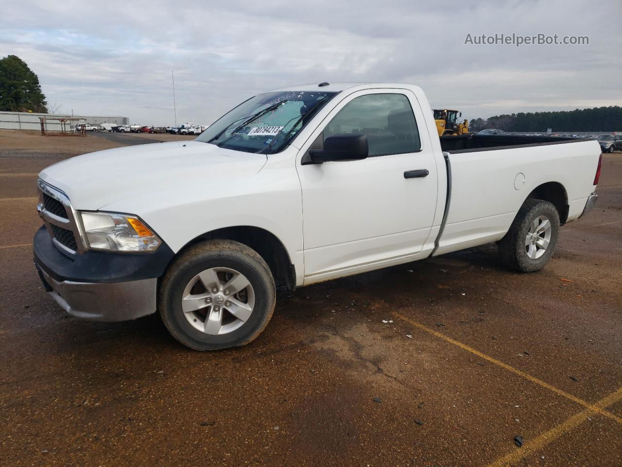 2015 Ram 1500 St White vin: 3C6JR6DT4FG698612