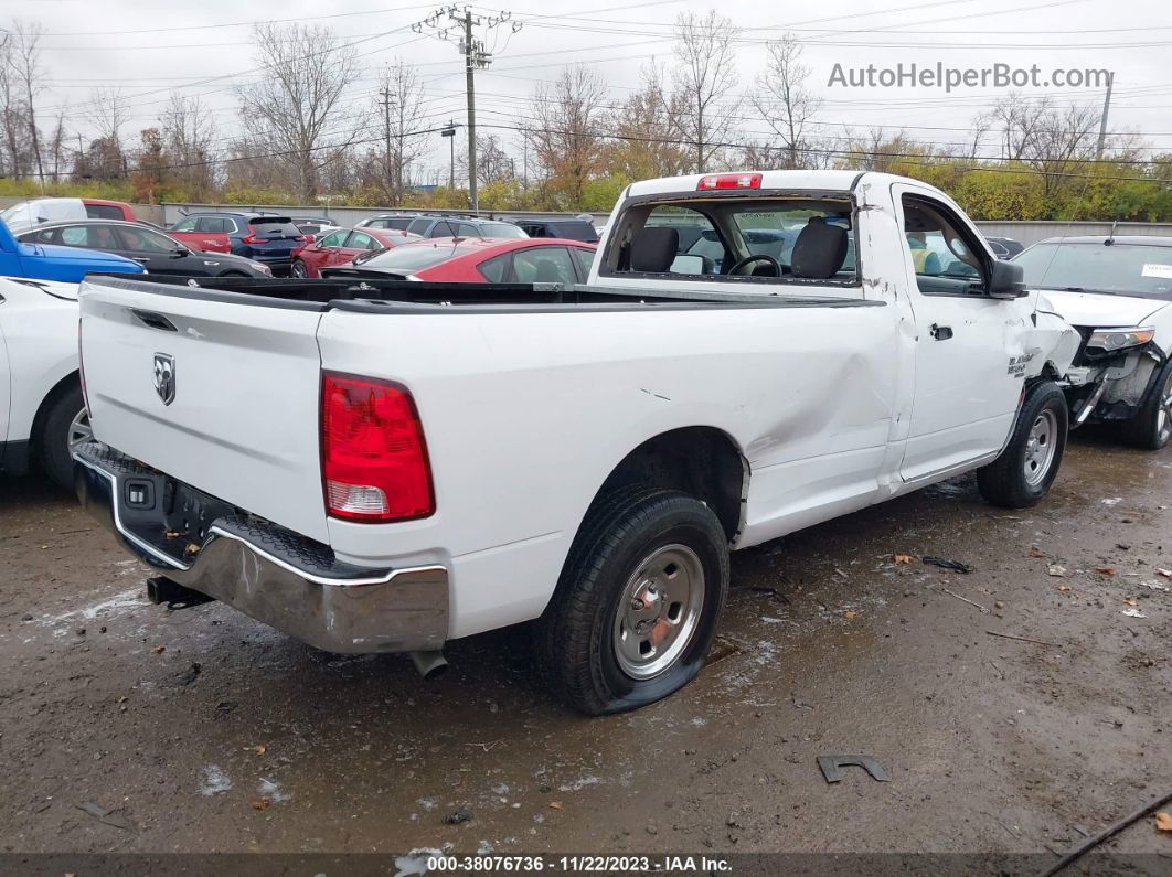 2020 Ram 1500 Classic Tradesman  4x2 8' Box White vin: 3C6JR6DT4LG144109