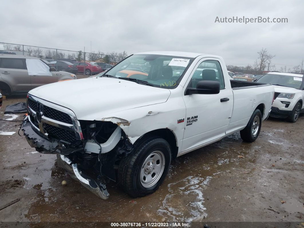 2020 Ram 1500 Classic Tradesman  4x2 8' Box White vin: 3C6JR6DT4LG144109