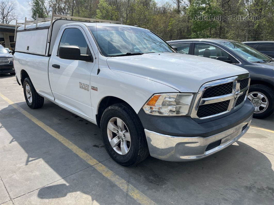 2014 Ram 1500 Tradesman Белый vin: 3C6JR6DT5EG187523