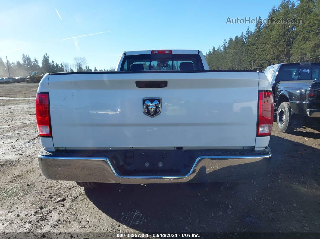 2015 Ram 1500 Tradesman White vin: 3C6JR6DT8FG531394