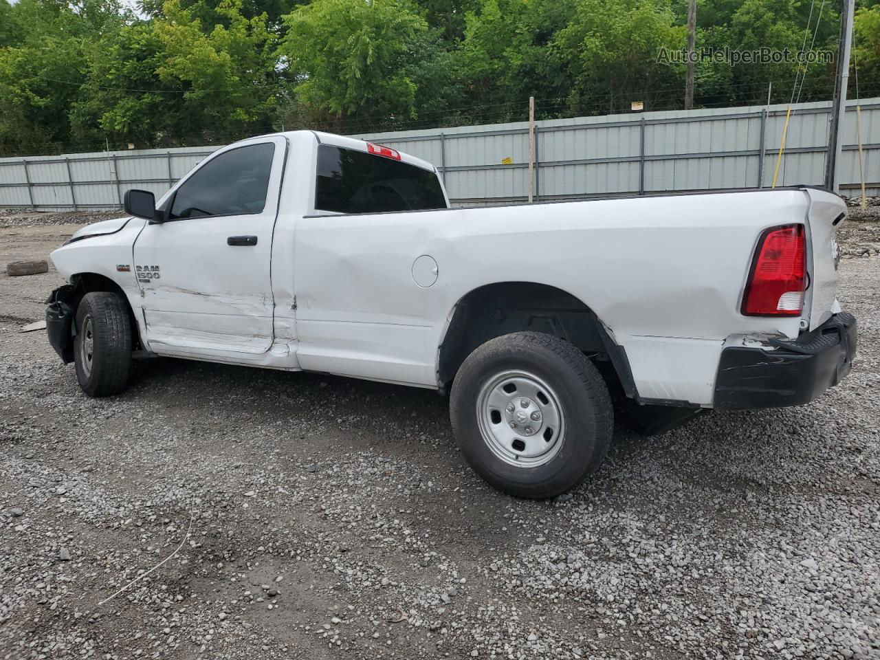 2022 Ram 1500 Classic Tradesman White vin: 3C6JR6DT9NG210477