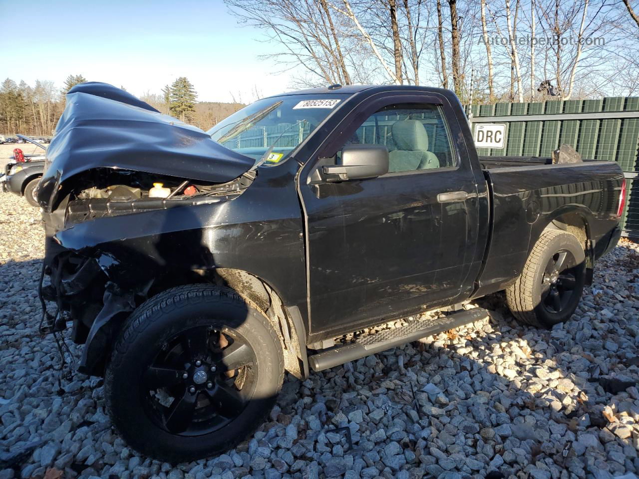 2014 Ram 1500 St Black vin: 3C6JR7AT5EG153365