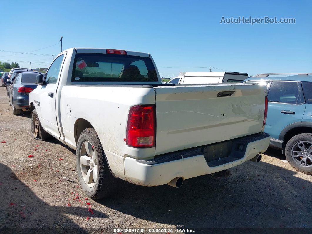 2015 Ram 1500 Express White vin: 3C6JR7AT8FG581125